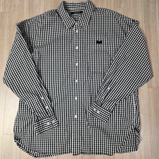 송지오옴므 팬서 체크 셔츠