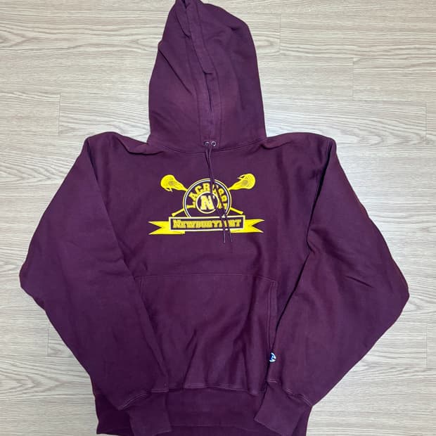 00's 챔피온 리버스위브 후드티 챔피언 버건디 M