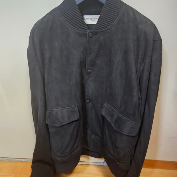 105 XL) 오피신 제네랄 염소가죽 고트스킨 스웨이드 A-2 블루종