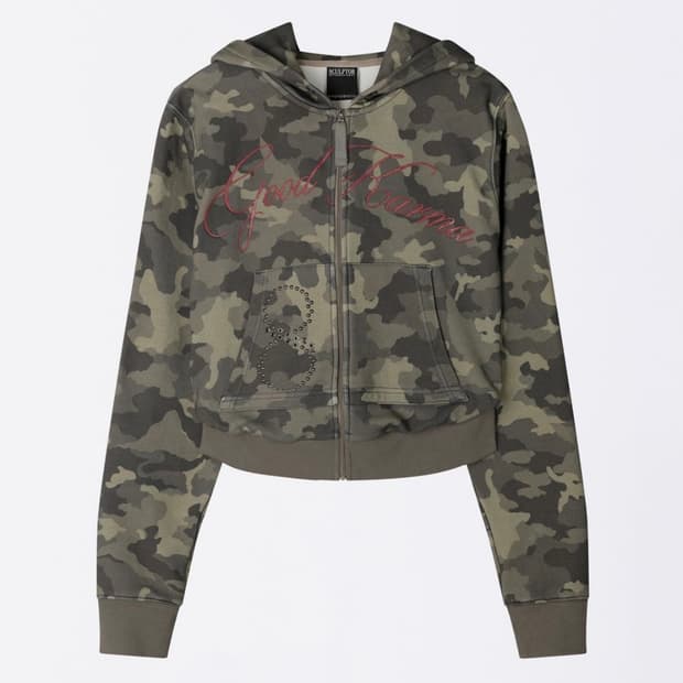 스컬프터 Karma Hooded Zip-Up Forest Camo