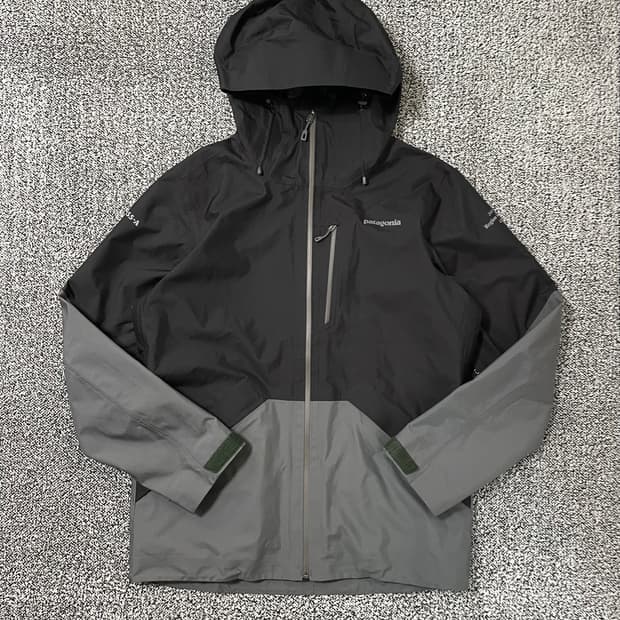 빈티지9. (새상품) 파타고니아 스노우샷 자켓 바람막이 점퍼 블랙 그레이