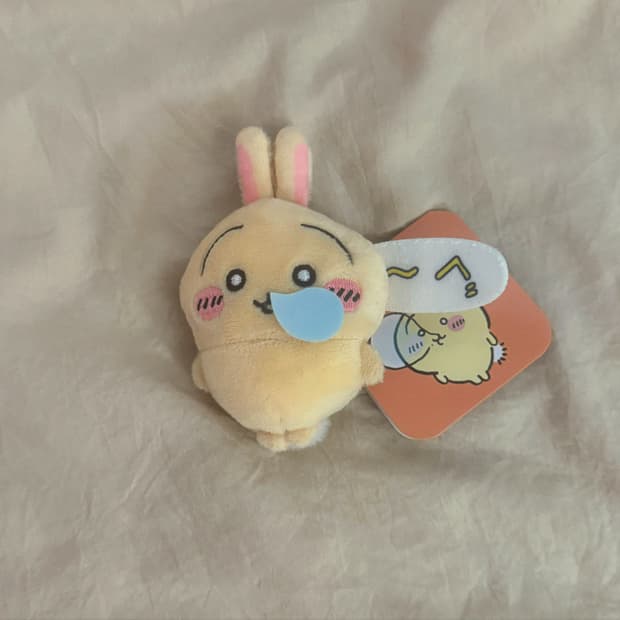 치이카와 우사기 인형뱃지