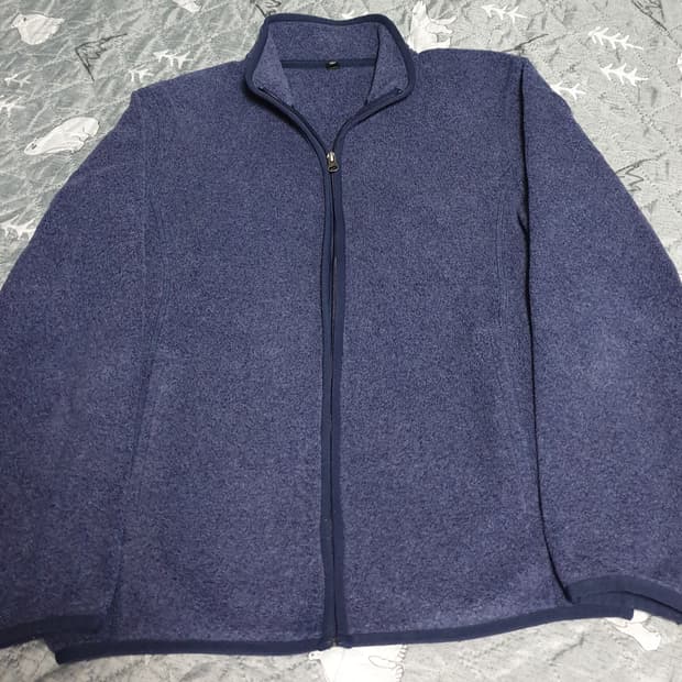 유니클로 후리스 짚업자켓 (M)