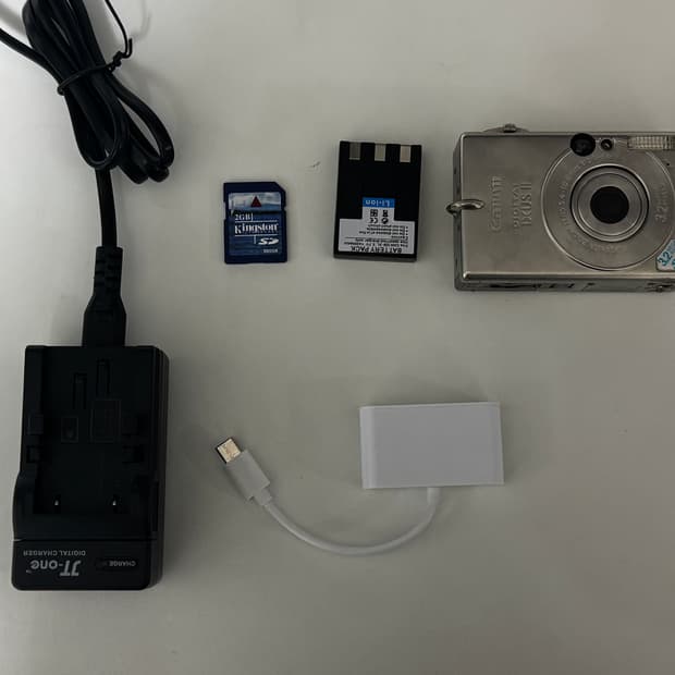 캐논 익서스2 ixus2 빈티지 디카