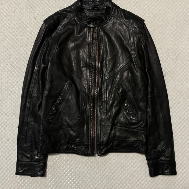 [46] PULP FICTION 레더파크 웨스턴 무드 램스킨 양가죽 레더