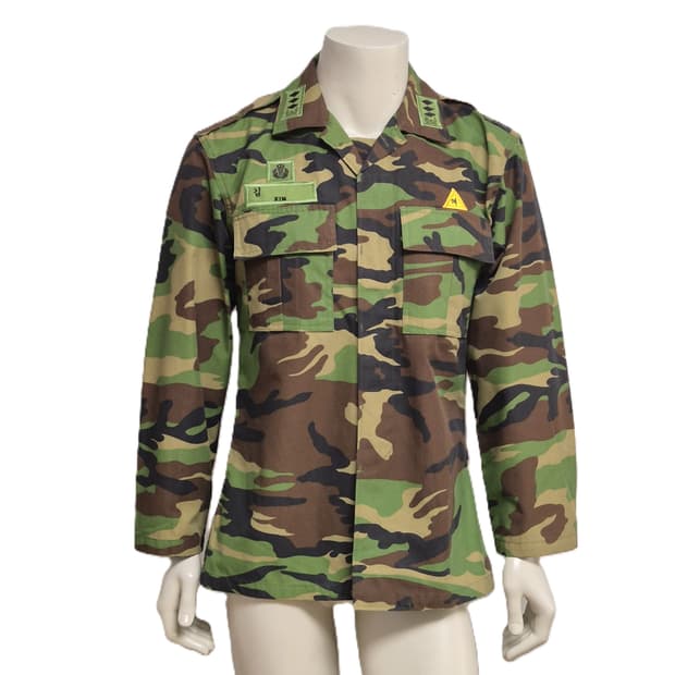육군 구형 의무 대위 후기형 동계 전투복 상의 자켓 (M)
