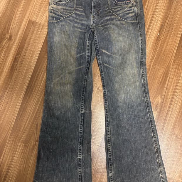 VTG 로우라이즈 부츠컷 데님팬츠