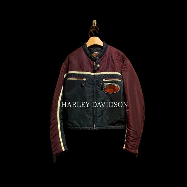 HARLEY DAVIDSON 나일론 레이싱 재킷
