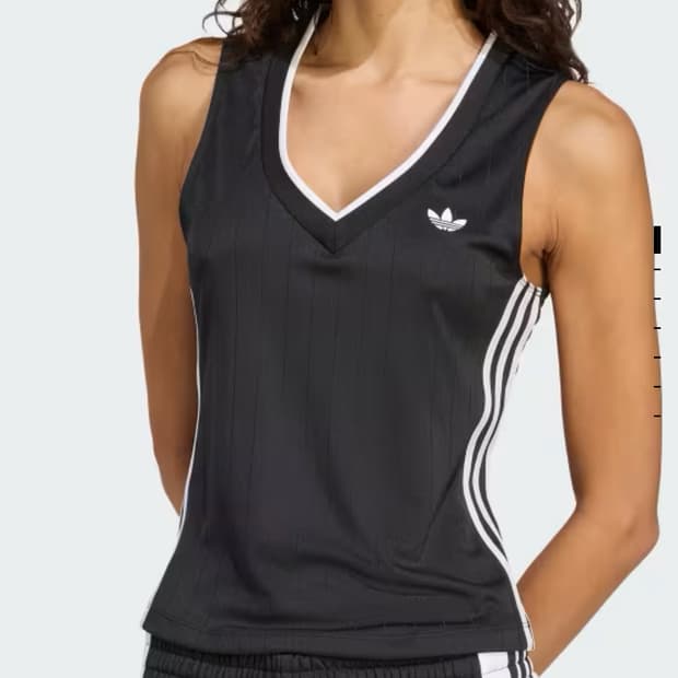 아디다스 브이넥 나시 V-NECK KD2279 블랙 xs