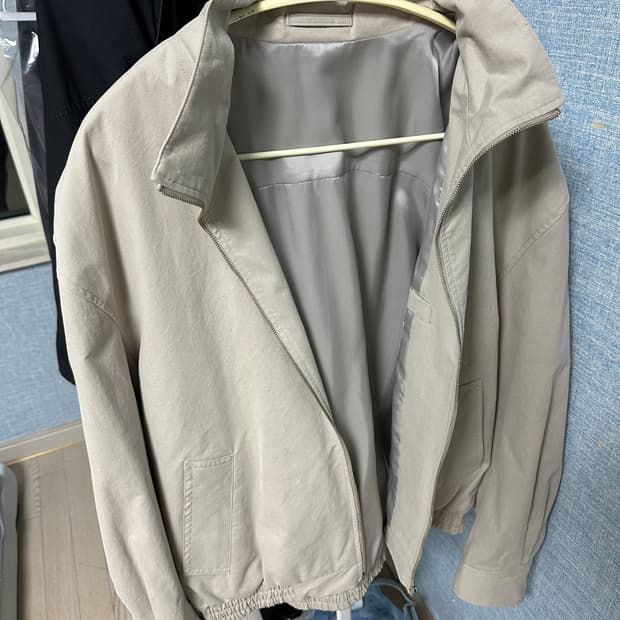 브라운야드 스탠드카라 블루종 4 베이지