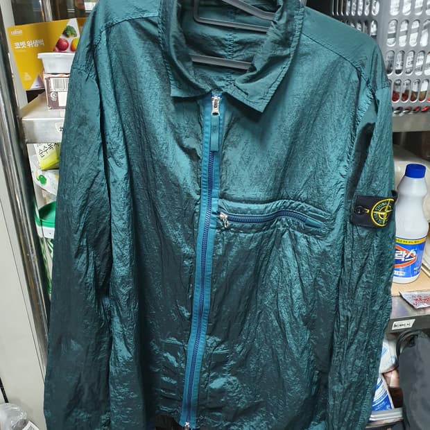 스톤아일랜드 나일론메탈 오버셔츠 XL