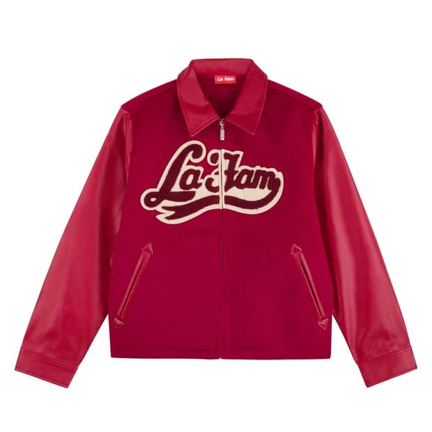 Lafam varsity red jacket 
