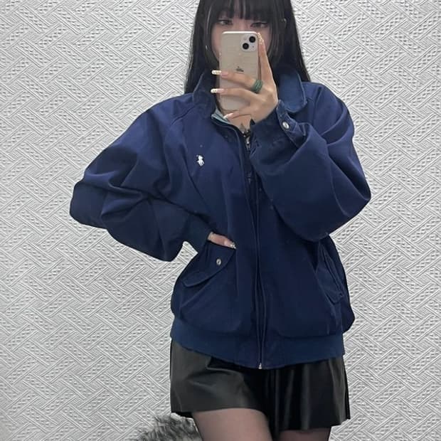 폴로 랄프로렌 USA 블루종 스윙탑 자켓 L C09929