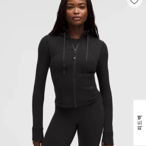 룰루레몬 디파인 크롭 후드재킷4