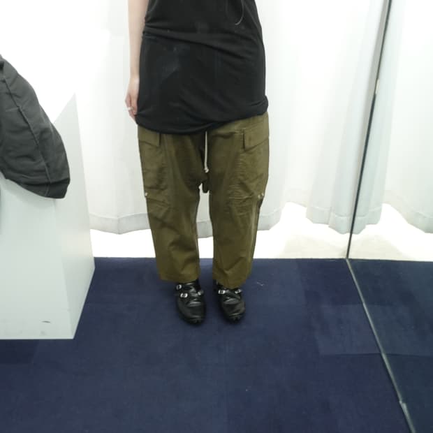 Rick owens 사루엘 팬츠