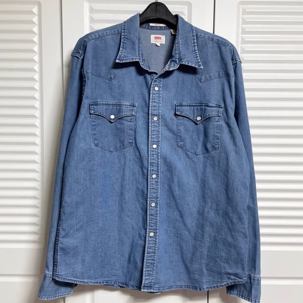 리바이스 데님 셔츠