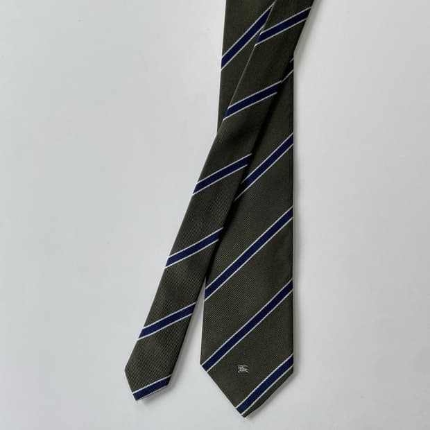 버버리 심플로고 명품 정품 넥타이 (Burberry) 7.4cm