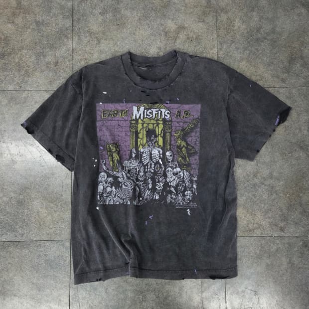 빈티지 밴드티셔츠