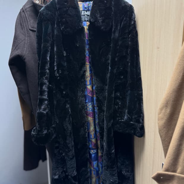 엠바 밍크 퍼 롱코트