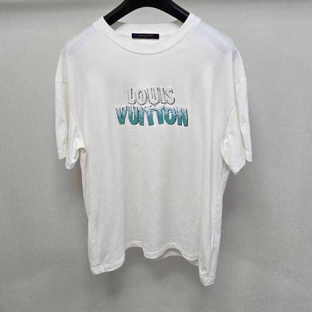23ss 루이비통 스플래시 비즈 반팔 티셔츠 L사이즈 판매