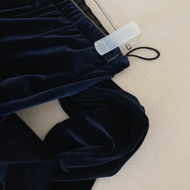 forteforte 벨벳 레깅스 팬츠