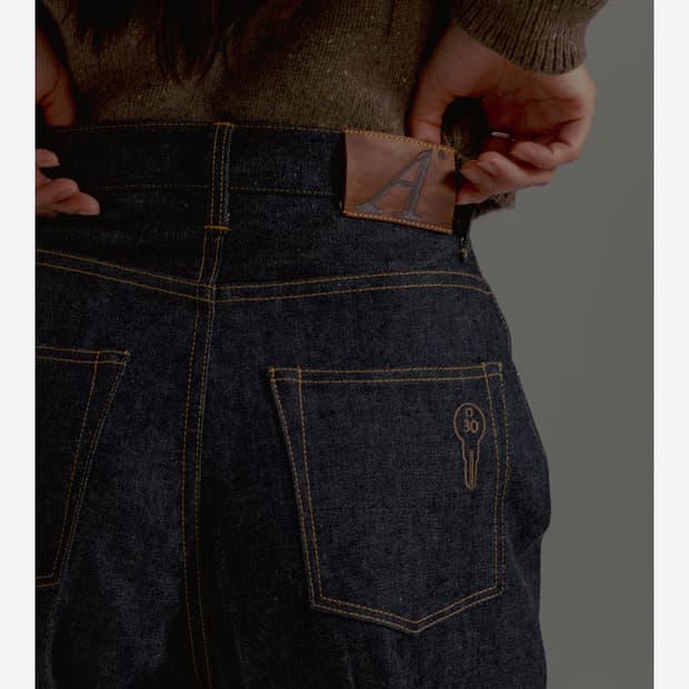 얼바닉30 마릴린팬츠 인디고 