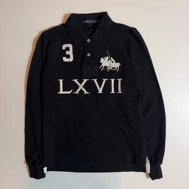 폴로 랄프로렌 빅포니 럭비 카라티 