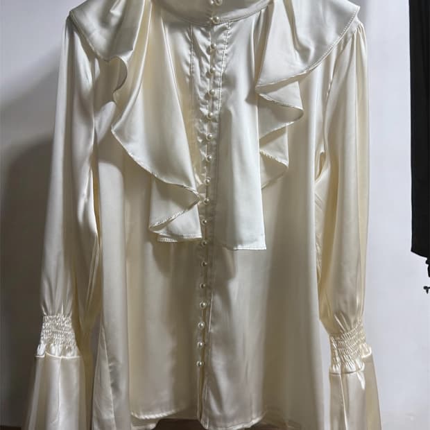 빈티지 프릴블라우스 새상품 