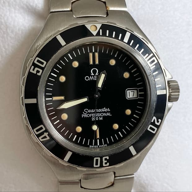 오메가 씨마스터 프로페셔널 200M 쿼츠 프리본드 36MM 미듐