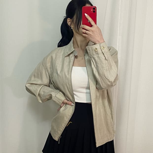 버버리 봄버 자켓
