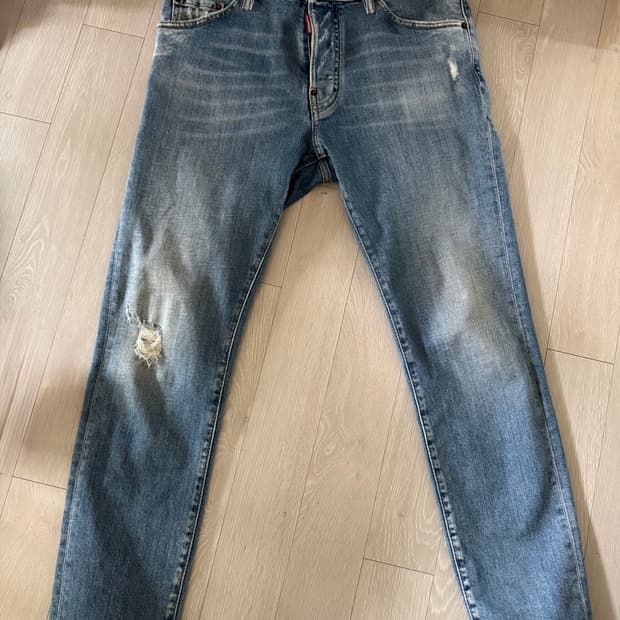 디스퀘어드2 슬림진 청바지 