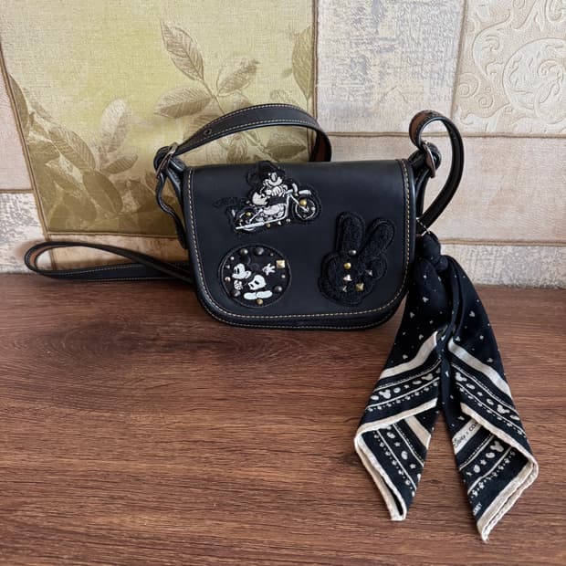 COACH 디즈니 콜라보 크로스백 정품 