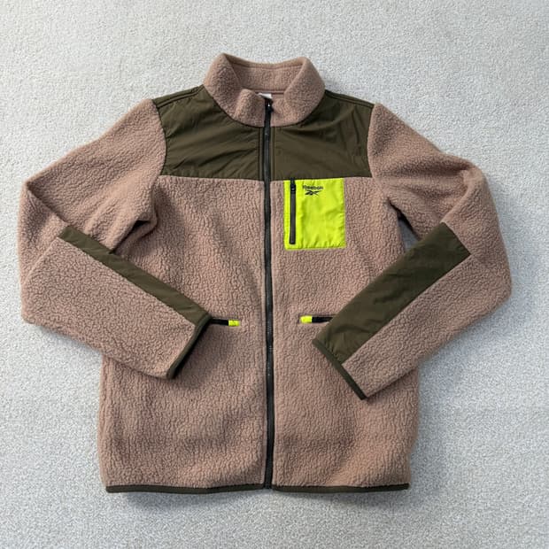 [170] 리복 키즈여성 브라운 보아 자켓 0102T1