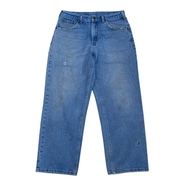 [34x30] carhartt 칼하트 B167 루즈핏 데님 팬츠 e11