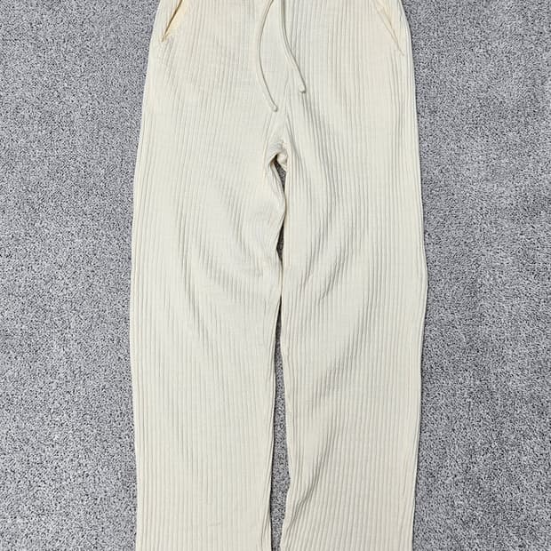 자라 골덴 아이보리 밴딩팬츠 S