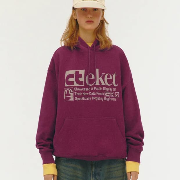 테켓 마젠타 후드