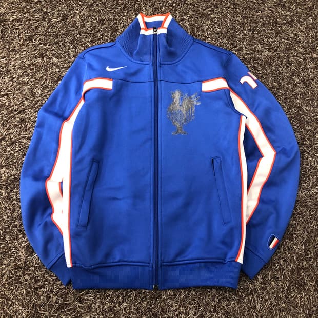 나이키 프랑스 00s 국대 져지 트랙 자켓