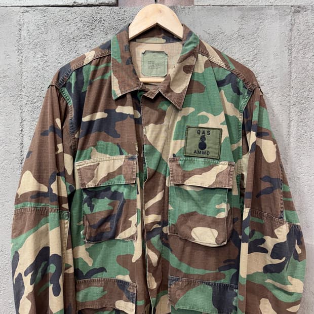 80s US amry 미군 탄약부대 BDU 셔츠 (L)  