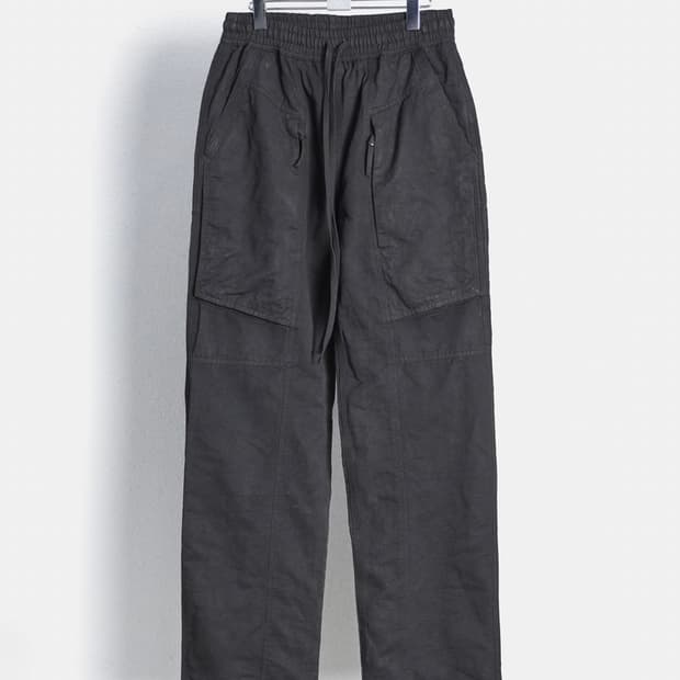 [M] blackmerle fatigue drawstring pants