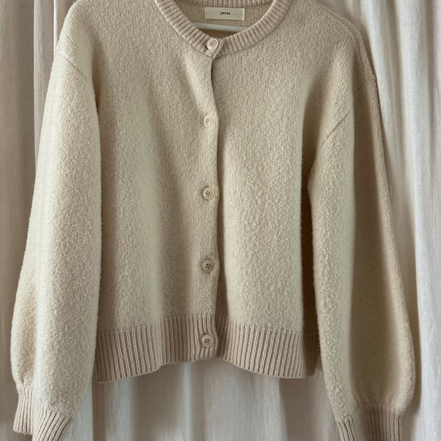 페세스 부클 크림가디건 Chagall Boucle Cardigan (Cr