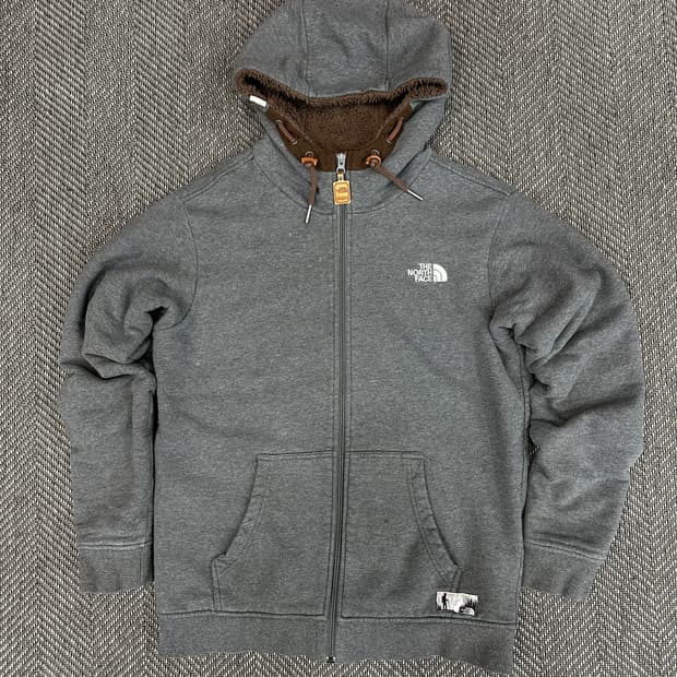 노스페이스 보아털 후드집업