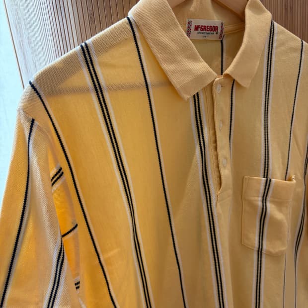 90s McGREGOR Collar T-shirt
