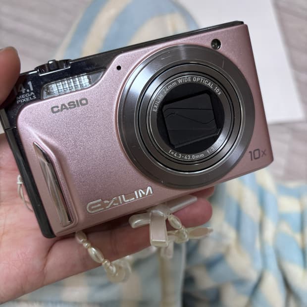 카시오 ex-h15 핑크 디카 (작례O)