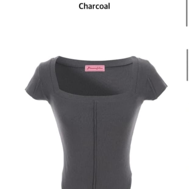 플리즈노팔로우 바비탑 차콜