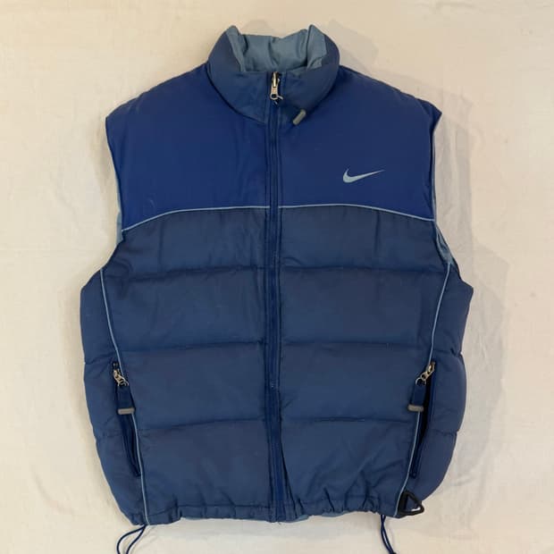 00s 나이키 ACG 패딩조끼 베스트 로얄블루