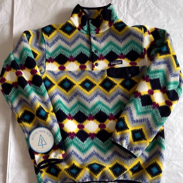 파타고니아 여성용 신칠라 스냅-티 플리스 풀오버