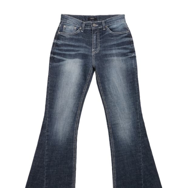 시너진 캣 워싱 데님 팬츠 딥 블루 (shrort) s