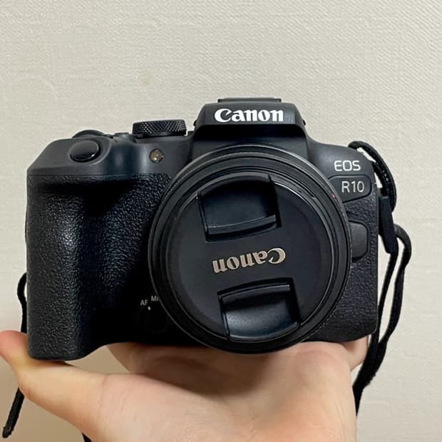 캐논 EOS R10 미러리스 카메라 18-45mm