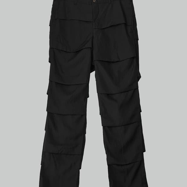꼼데가르송 옴므 플러스 19ss 레이어드 팬츠