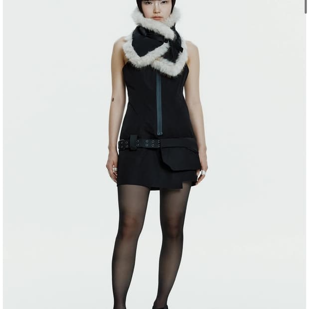 Hyein Seo Faux Fur Neck Muffler 혜인서 머플러